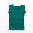 thumbnail image 4 of WAYUTE Girls Sleeveless Ruffle Emborider Tank Top Soft Basic Tee Shirt for Toddler Baby Lightweight Summer Daily Wear, 4 of 7