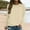 Beige, variant on Holzkary Sweatshirts for Women Hoodies Long Sleeve Crewneck Sweatshirt Soft Comfy Loose Fit Top Graphic Printed Pullover Top Comfy Fall Winter Outfits Clothes 2025 Fashion Beige L