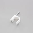 thumbnail image 2 of 1000 Round 9/16 Inches (14 mm) Cable Wire Clips Cable Management Cord Tie Holder Coaxial Nail in Clamps Tacks, 2 of 5