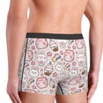 thumbnail image 4 of Rateoe Cute Rabbit Mens Boxer Briefs Poly Spandex Performance Boxer Briefs Underwear Hem Boxer Briefs - XX-Large, 4 of 8