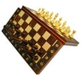 thumbnail image 3 of Juego de Mesa de Viaje Sunnimix 3 en 1 ajedrez damas backgammon 15, 3 of 8