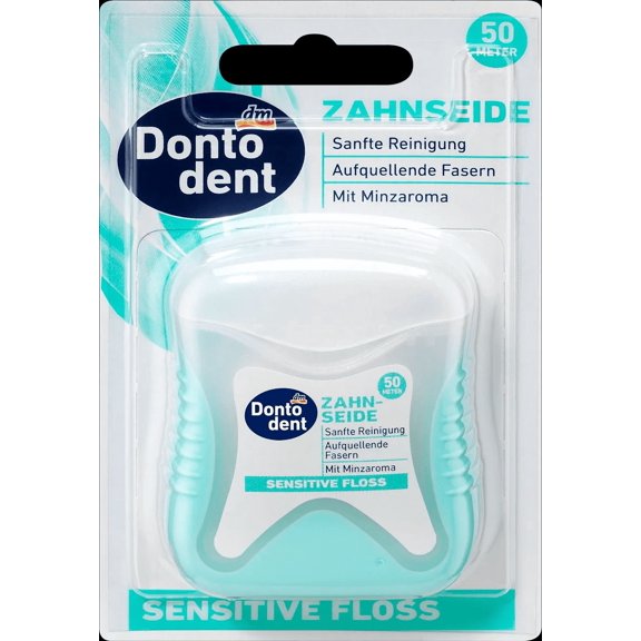 2 x Dontodent Dental floss sensitive floss