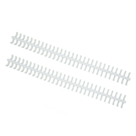 

Binding Tool Rust Proof Binding Strip 10mm 65 Sheet Holdable 10 Pcs Cuttable For School Supplies White