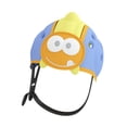 thumbnail image 2 of Gorro de seguridad para bebés, gorro portátil para la cabeza, gorro de protección para bebés para correr en interiores y exteriores, para niños y azul naranja, 2 of 9