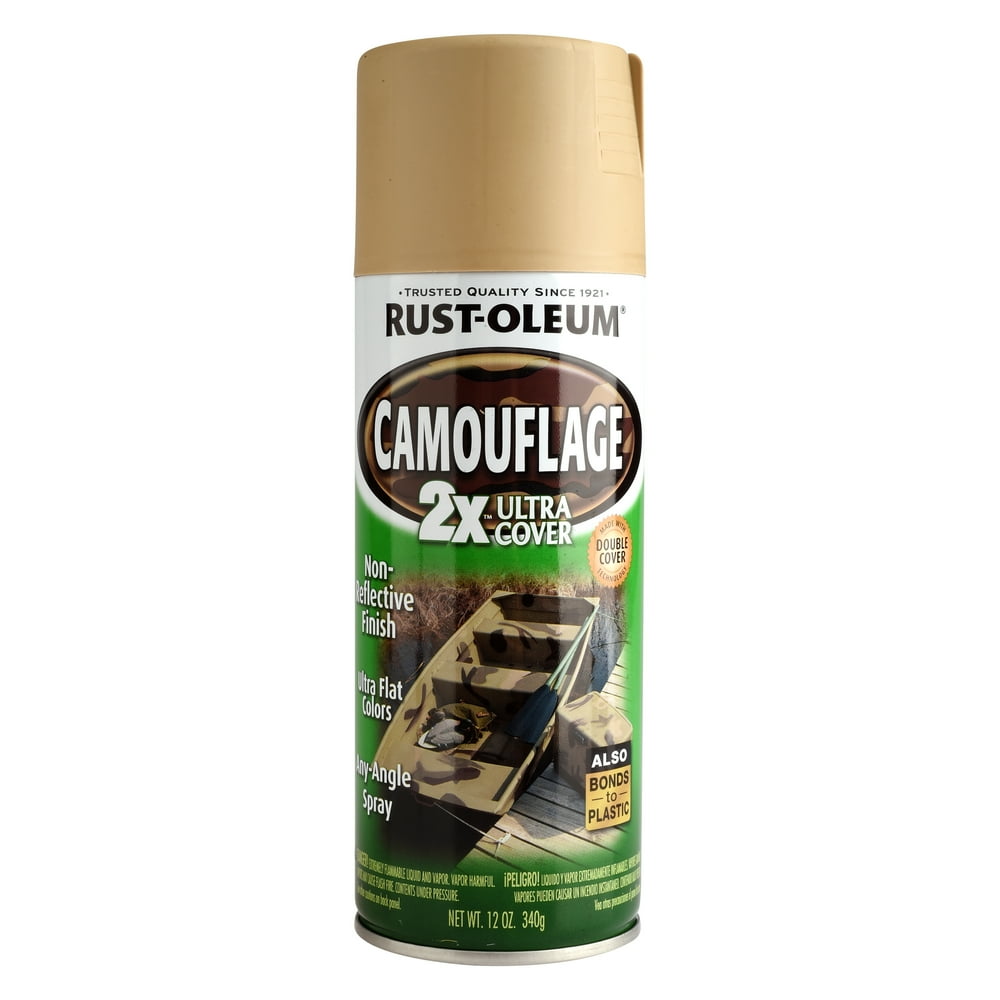 Sand, RustOleum Camouflage 2X Ultra Cover, 12 oz