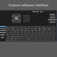 thumbnail image 2 of USB Volume Controller USB Wired + Bluetooth Multimedia Controller Custom Small Keyboard Volume Adjustable Controller, 2 of 6
