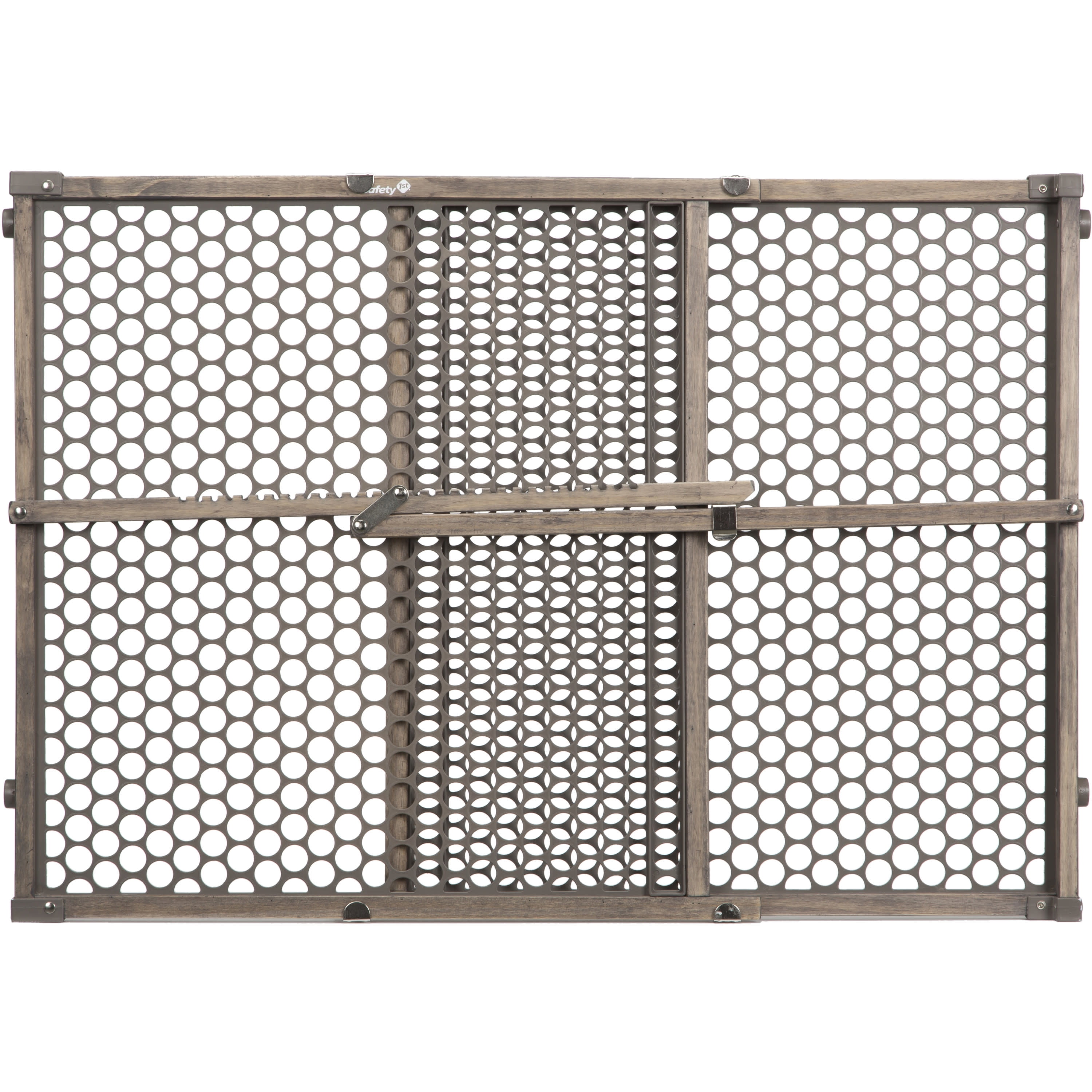 safety 1st vintage grey wood gate
