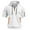 White, variant on Men's Summer Short Sleeve Hooded Sweatshirt with Zipper Pocket, Oversized Casual Pullover for Sports, Warm Weather,Black,L