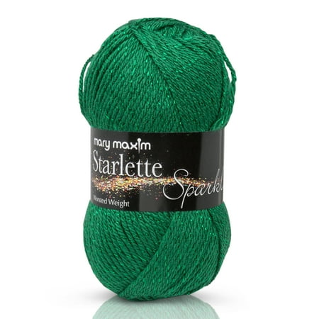 Starlette Sparkle Yarn-Emerald