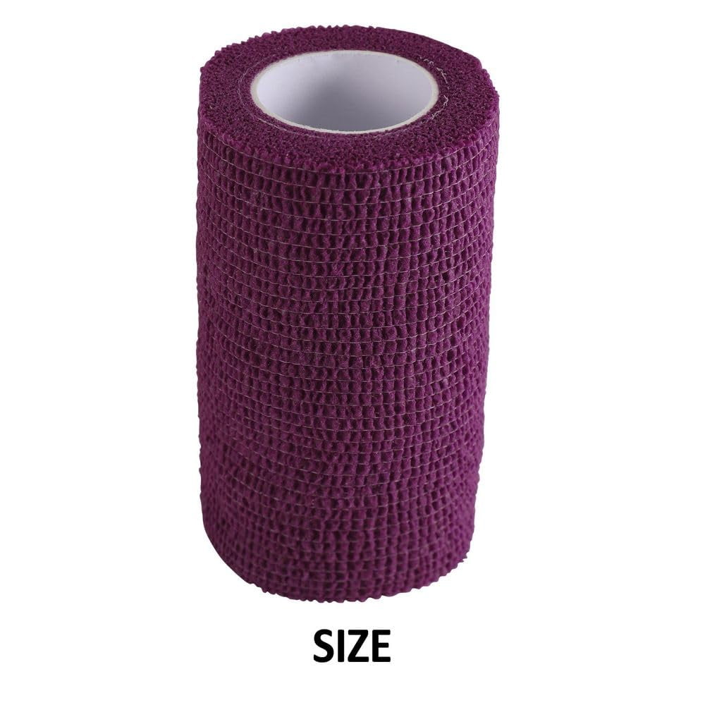 Dura-Tech Vet Flex Bandage First Aid Wrap | Pack of 18 Rolls | Color Green