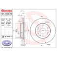 thumbnail image 2 of Par de DISCOS VENTILADOS YUKON 2007 al 2008 GMC 4.8L V8 Delanteros BREMBO ., 2 of 5