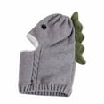 thumbnail image 5 of Lilgiuy Kids Winter Hat Scarf 2 in One Thick Warm Cute Dinosaur Knitted Earflap Cartoon Cap Neck, Ear, Head Protection for Girls Boys, 5 of 5
