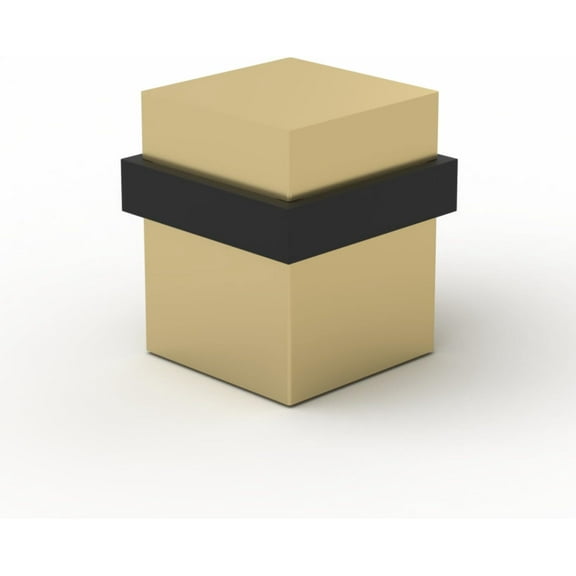 Mega Handles | Square Door Stopper | 1.5 inches | Satin Brass
