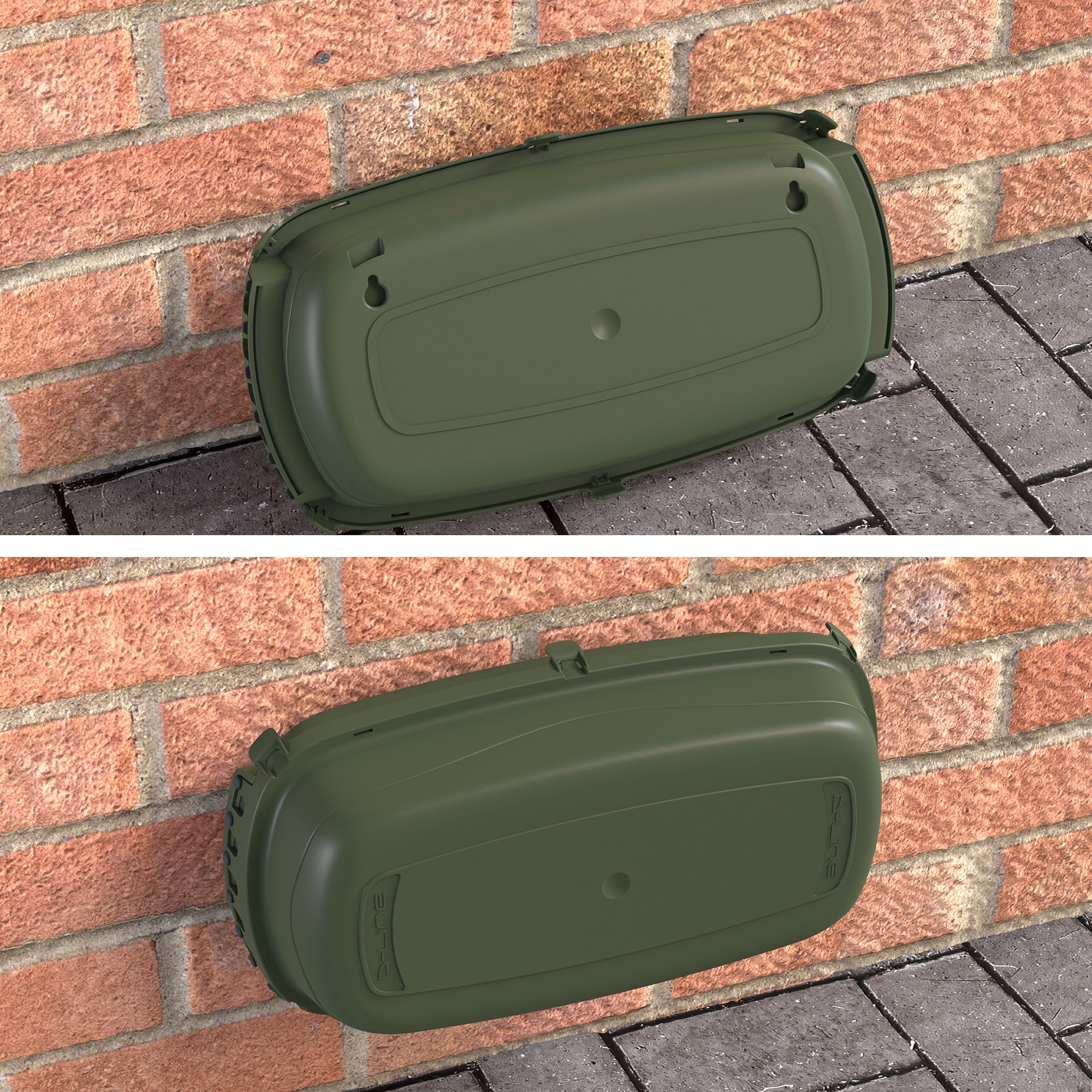 D-Line Outdoor Weatherproof Electrical Cable Box | Green