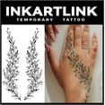 thumbnail image 1 of WWS-Tattoo Tech, 2 Sheets Large Semi Permanent Tattoo, Adult Art Design Temporary Tattoos, Lasts 1-2 Weeks, Waterproof, Realistic Look, No Adhesive, No Reflection (Seaweed), 1 of 4