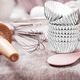 thumbnail image 4 of 500 piezas de envoltorios de aluminio para cupcakes, envoltorios para muffins, moldes para hornear para bodas, cumpleaños, baby showers, fiestas, 4 of 6