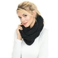 thumbnail image 3 of Basico Winter Infinity Scarf for women Warm Knitted Circle Loop Various Colors Neck Warmer, 3 of 7