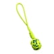 thumbnail image 3 of Juguete de pelota para perros con cuerda, ejercicio de limpieza, resistente a mordeduras, juguetes para masticar para cachorros, juguetes para perros amarillo fluorescente, 3 of 8
