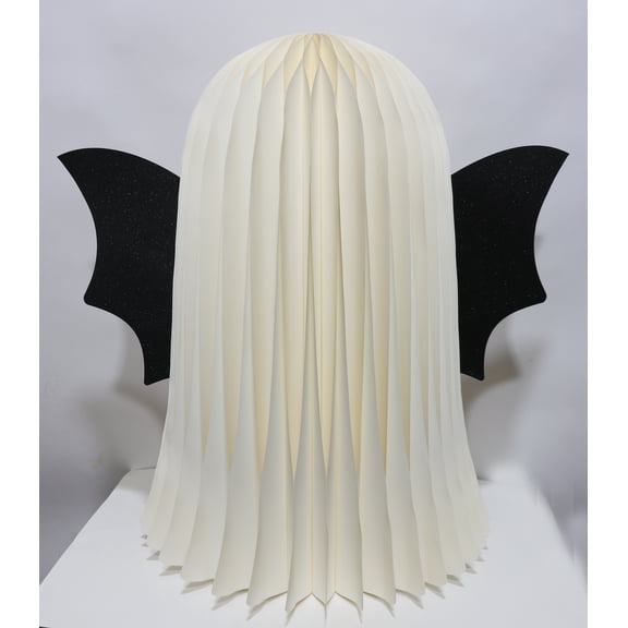 Honeycomb Bat Ghost Centerpiece with Sustainable Paper Design