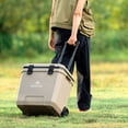 thumbnail image 4 of kowaku Wheeled Cooler Insulated Wheeled Cooler Box Food Cool Portable Ice Chest for Market Stall, 4 of 10