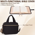 thumbnail image 4 of Funda de biblia Bunnychill grande para mujer con compartimentos, 4 of 7