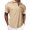 Khaki, variant on Vedolay Men's Summer Shirts Polo Shirts for Men Short Sleeve Wicking Outdoor Golf Sports Shirts,Khaki L