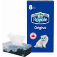 thumbnail image 1 of Royale Original Facial Tissue, 8 Flat Boxes, 100 Tissues per Box, 1 of 5