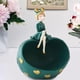 thumbnail image 4 of Caja de Almacenamiento de Entrada de Soporte de Gabinete de Esculturas de Estatuilla de Estatuas de Resina para Niña , Verde Macarena estatuas de escritorio, 4 of 8