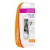 Sally Hansen Beauty Tools, Treat Your Toes, Control Grab Toenail Clip W/ Catcher, Nail Clippers, Toe Nail Clippers, Professional Nail Clippers, Wide Blade, Stainless Steel