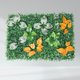 thumbnail image 3 of Pared De Plantas, Fondo De Césped Artificial Plantado Verde, Pared Verde, Decoraciones De Jardín De Flores Falsas De Plástico Para Puerta, Balcón Eigraketly HA039809-06, 3 of 6