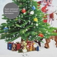 thumbnail image 3 of Christmas Shower Curtains for Bathroom Christmas Tree Reindeer Custom Waterproof Shower Curtain \u200bBathroom Curtains with Hooks for Winter Home Decorations, 72 x 72 Inches, 3 of 6