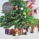 thumbnail image 3 of Cortinas de ducha navideñas ZHAOCHENG Árbol de Navidad Reno Cortina de ducha impermeable 150 cm x 180 cm, 3 of 4