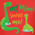 thumbnail image 3 of CafePress - My Mimi Loves Me Dinosaur T Shirt - Dark T-Shirt Kids XS-XL, 3 of 4