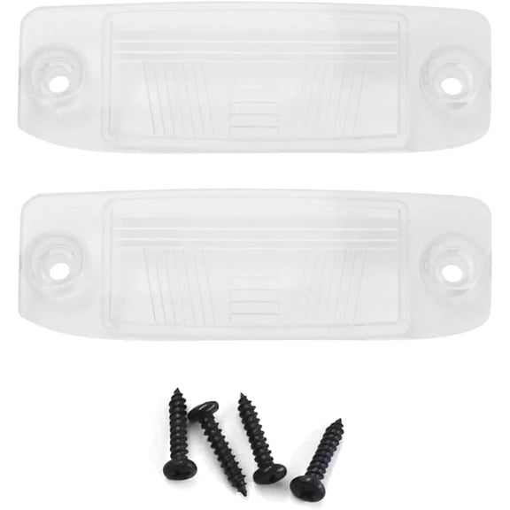 2Pcs Rear License Plate Light Cover for Kia Sorento 2011-2013, 92510-2P000 925102P000