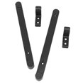 thumbnail image 1 of HAMPPLIES 1 Set of Cabinet Drawer Track Guide in Black Plastic for Home Improvement, 1 of 7