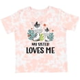thumbnail image 3 of Inktastic Zebra My Sister Loves Me Boys or Girls Toddler T-Shirt, 3 of 5
