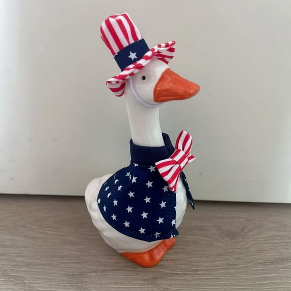 7-inch Independence Day Decoration – Patriotic Home Accent for 4th of July – Tabletop or Shelf Decor