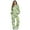 Green Shamrock 10, variant on Otter Shamrock Rainbow Coin Print Women's Sweatsuits 2 Piece Outfit Fall Fashion Lounge Sets Long Sleeve Sweatshirt Wide Leg Sweatpants for St. Patrick’s Day Tracksuit, Large