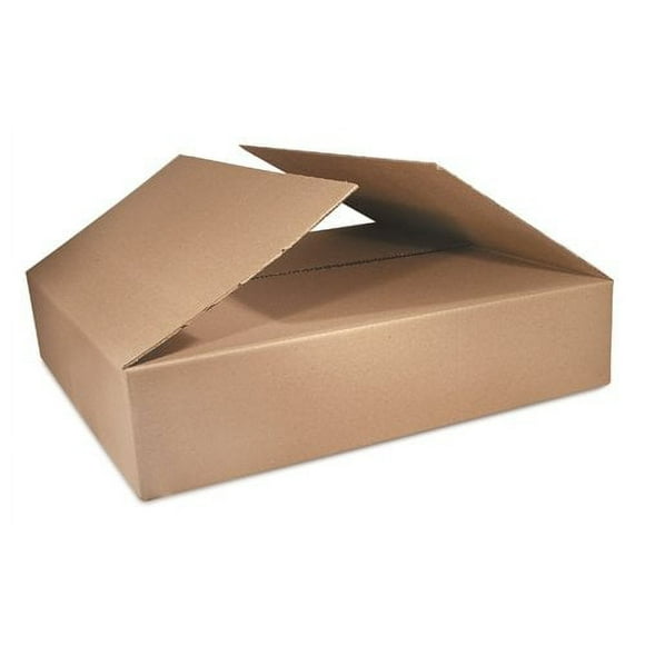 The Packaging Wholesalers 10 x 10 x 3 Inches Shipping Boxes 25-Count (BS101003)