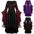 thumbnail image 2 of Disfraz Vintage de Halloween para mujer, vestido gótico de bruja, vampiro, fantasma, vestidos de fiesta estampados, fantasma Medieval, ropa de novia xuanjing unisex, 2 of 2