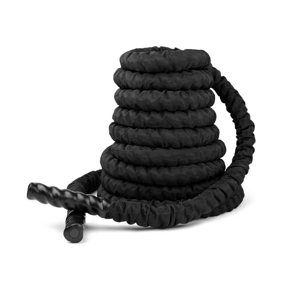 VENTRAY  HOME 38mm/1.5 Inch Diameter Battle Training Rope, 15.24m /50ft Length