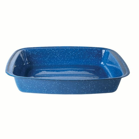 Enamel Cupcake - Stansport Enamel Roasting Pan - 5 Quart - 16