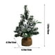 thumbnail image 3 of Adornos Navideños: Mini Árbol de Navidad para El Hogar. Decoración Navideña En Miniatura para Escritorio., 3 of 6