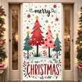 thumbnail image 4 of Nativity Scene Merry Christmas Banner Holiday Decoration Design Festive Stars Christmas Decor for Winter Celebration Home Decoration Party Decoration, 4 of 9