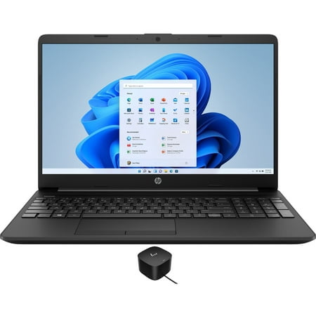 HP 15t-dw300 Home/Business Laptop (Intel i7-1165G7 4-Core  15.6in 60Hz Full HD (1920x1080)  Intel Iris Xe  32GB RAM  256GB PCIe SSD  Wifi  HDMI  Win 10 Pro) with 120W G4 Dock