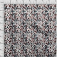 thumbnail image 3 of oneOone Organic Cotton Poplin Twill Fabric Rectangle & Triangle Geometric Print Fabric By Yard 42 Inch Wide, 3 of 4