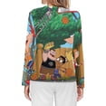 thumbnail image 2 of Phineas And Ferb Women’s Pajama Top 3D Digital Print Sleepwear Trendy Crewneck Pullovers Long Sleeve Shirts 3XL, 2 of 8