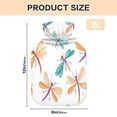 thumbnail image 3 of 2L Hot Water Bottle with Soft Velvet Cover PVC Hot Water Bag for Pain Relief Long-Lasting Warmth Cartoon Dragonflies Pattern, 3 of 8
