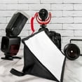 thumbnail image 4 of Diffuseur de Flash pour Appareil Photo, Lumière de Flash Supérieure pour Appareil Photo, Boîte Souple Universelle, Diffuseur de Flash, Boîte Souple Portable, 4 of 8