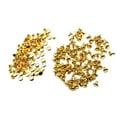 thumbnail image 1 of 100 Pcs Rivets Rivets Creux Rivets Décoratifs Rivets en Cuir, Or, 1 of 8